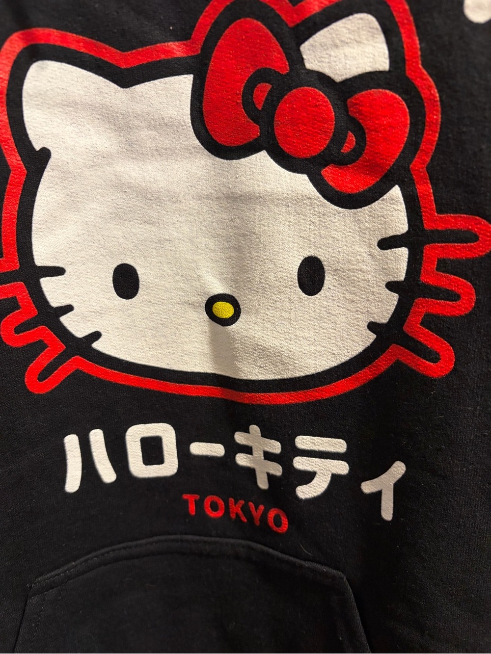 Sanrio Hello Kitty Black Tokyo Hoodie - Picture 2 of 6